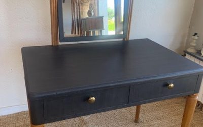 Coiffeuse Art-Déco Chêne