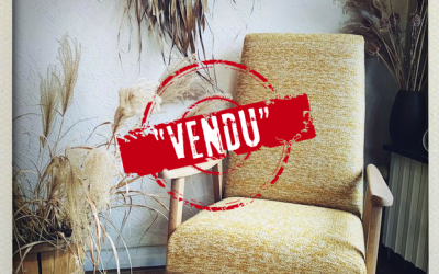 Brig Véritable fauteuil Vintage scandinave